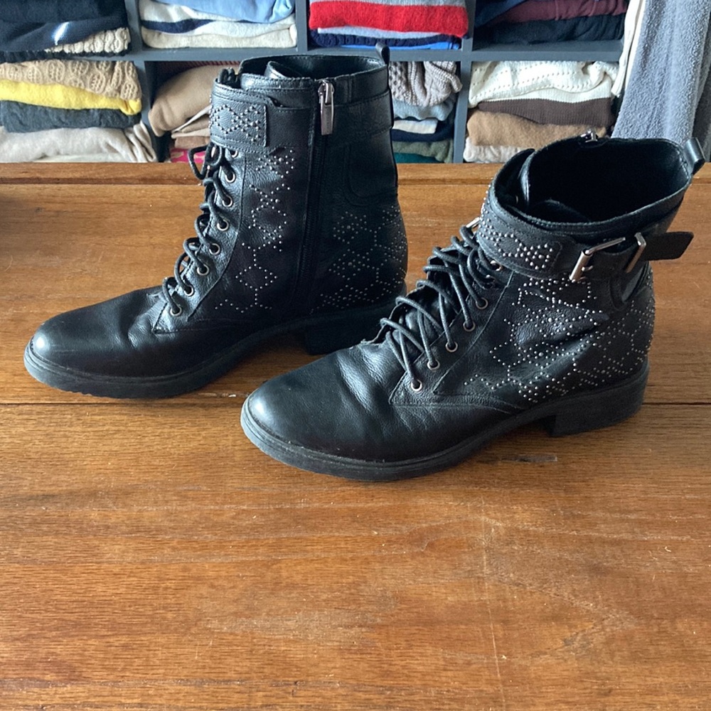 Vince Camuto Combat Boots